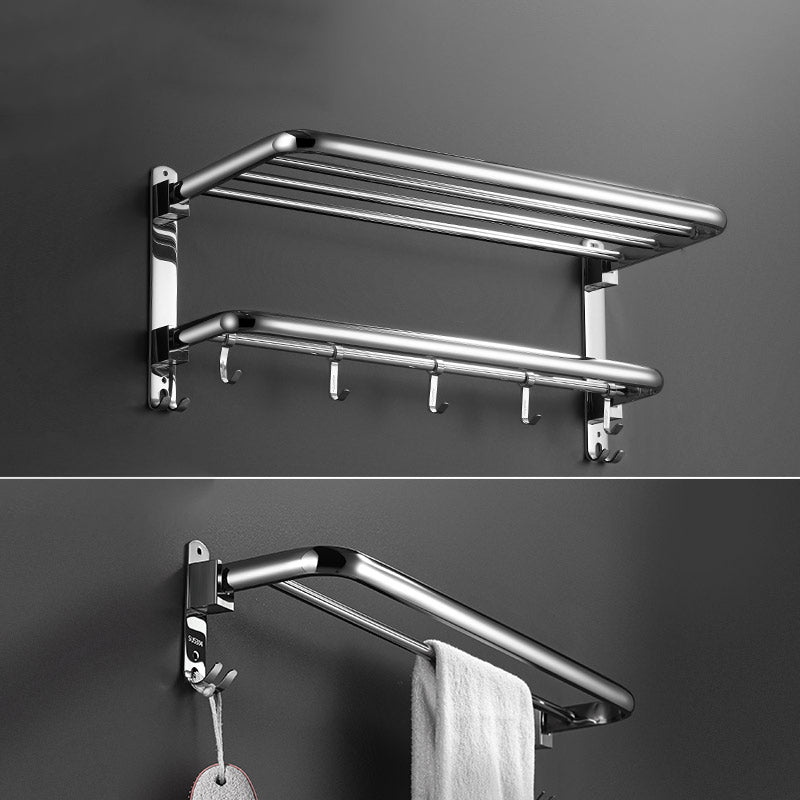Modern Stainless Steel Towel Bar Bathroom Shelf Bathroom Accessories Set