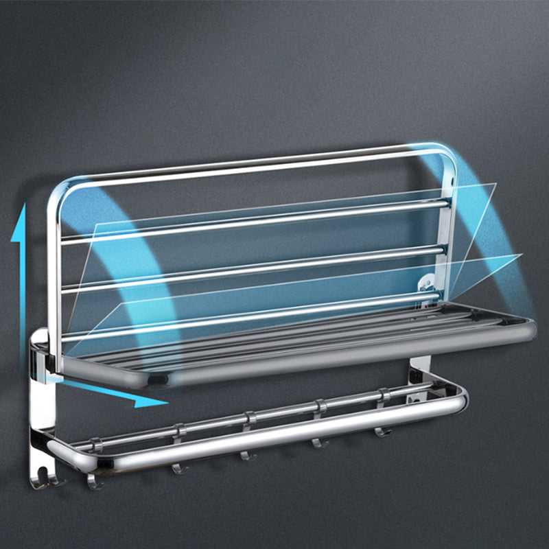 Modern Stainless Steel Towel Bar Bathroom Shelf Bathroom Accessories Set