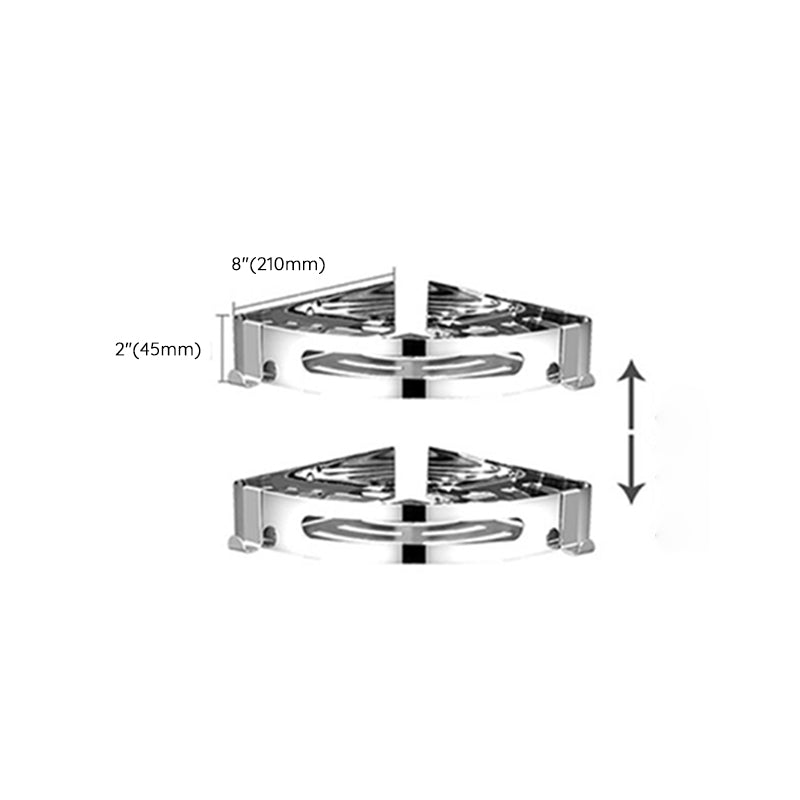 Modern Stainless Steel Towel Bar Bathroom Shelf Bathroom Accessories Set
