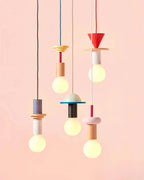 Chandelier in geometric shape