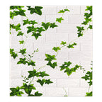 Farmhouse Beadboard PVC Wall Access Panel Peel and Stick Wall Tile Set of 2