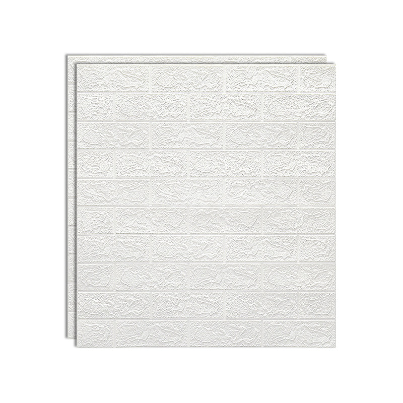 Farmhouse Beadboard PVC Wall Access Panel Peel and Stick Wall Tile Set of 2