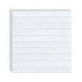 Industrial Wall Panel, 3D Brick Bathroom Wall Panels Set of 2