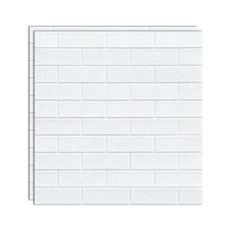 Industrial Wall Panel, 3D Brick Bathroom Wall Panels Set of 2