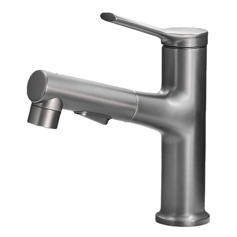 Modern Basin Faucet Solid Brass Centerset Sink Faucet for Bathroom