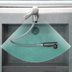 Modern Basin Faucet Solid Brass Centerset Sink Faucet for Bathroom
