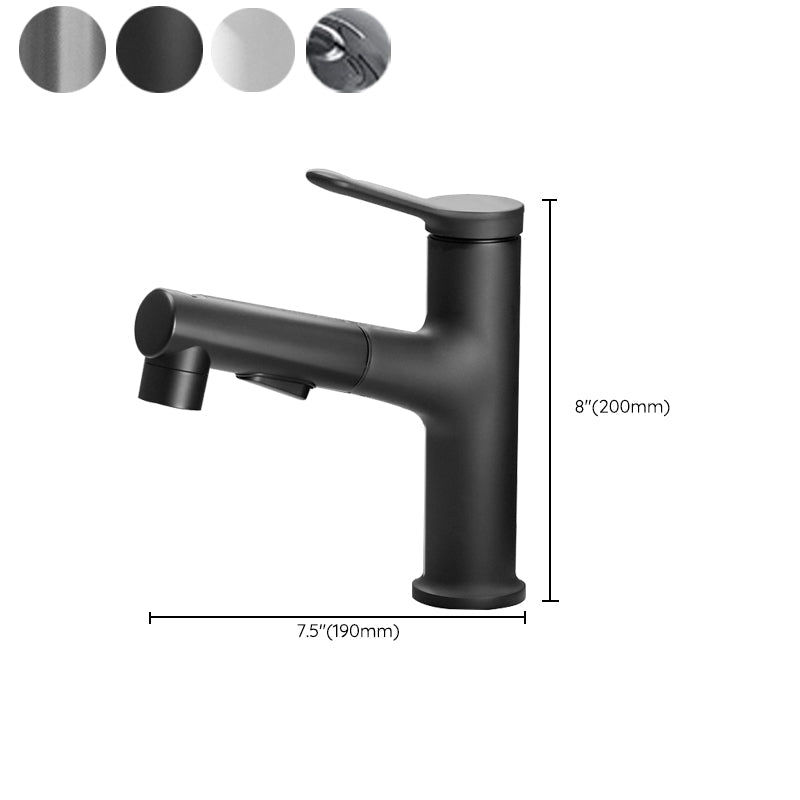 Modern Basin Faucet Solid Brass Centerset Sink Faucet for Bathroom