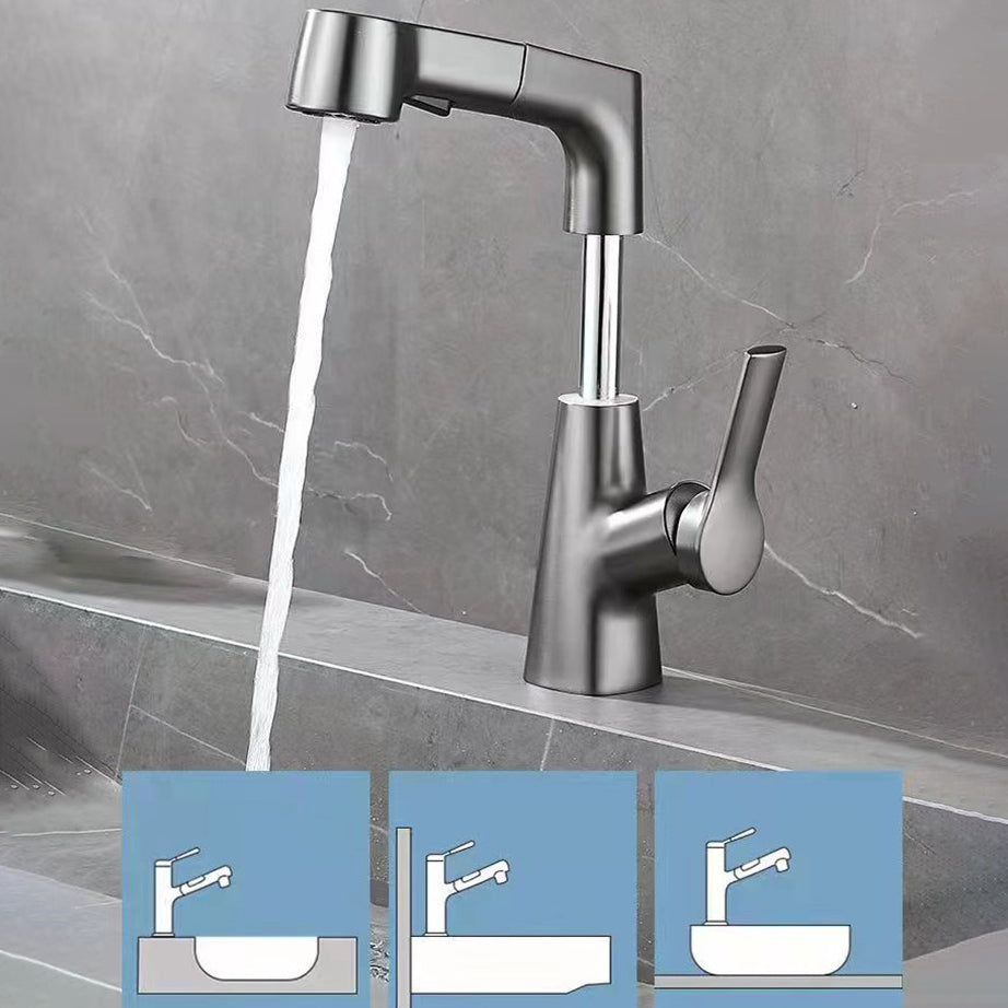 Modern widely used bathroom faucet copper sink faucet