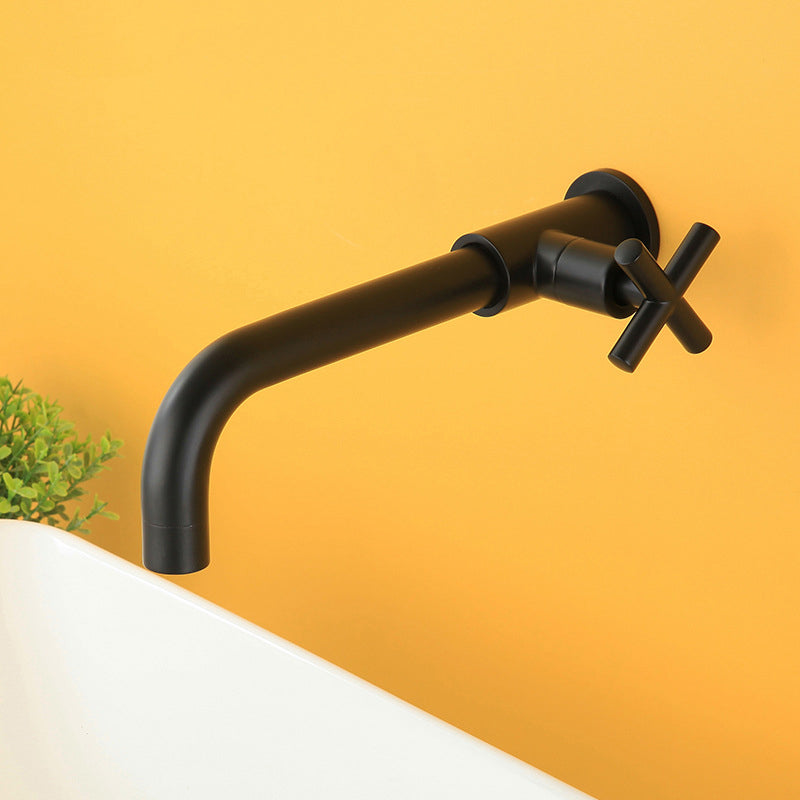 Wall-mounted faucet single lever sink faucet for the bathroom