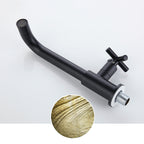 Wall-mounted faucet single lever sink faucet for the bathroom