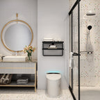 Modern splash guard wallpaper removable and adhesive splash protection tiles for bathroom
