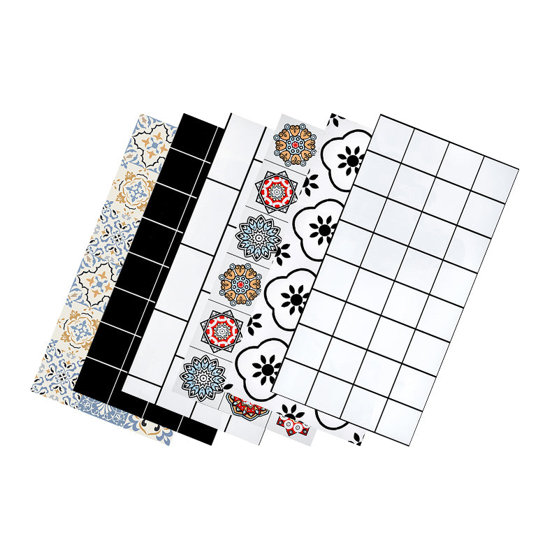 Stylish Mosaic Tile Waterproof Peel-and-Stick Backsplash Tiles