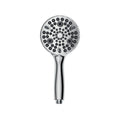 Round Handheld Showerhead Plastic Water Efficient Showerhead