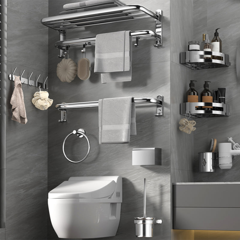 Modern Stainless Steel Bathroom Shelf Bathroom Accessories Hardware Set