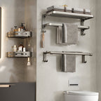 Modern Stainless Steel Bathroom Shelf Bathroom Accessories Set Towel Holder Bathroom Set