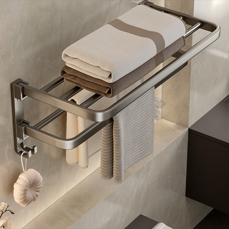 Modern Stainless Steel Bathroom Shelf Bathroom Accessories Set Towel Holder Bathroom Set