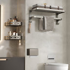 Modern Stainless Steel Bathroom Shelf Bathroom Accessories Set Towel Holder Bathroom Set
