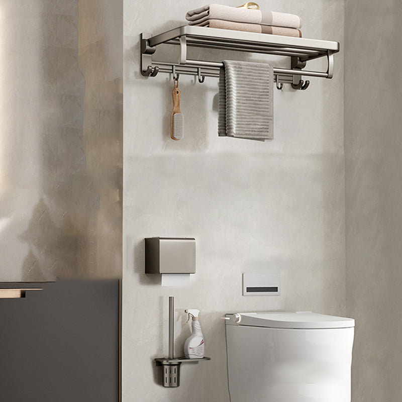 Modern Stainless Steel Bathroom Shelf Bathroom Accessories Set Towel Holder Bathroom Set