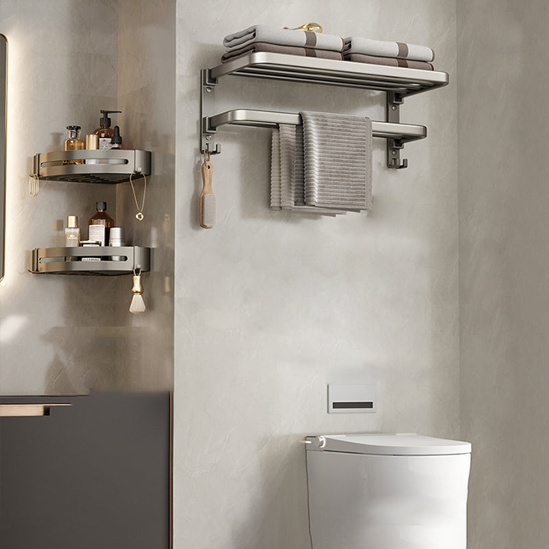 Modern Stainless Steel Bathroom Shelf Bathroom Accessories Set Towel Holder Bathroom Set