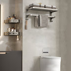 Modern Stainless Steel Bathroom Shelf Bathroom Accessories Set Towel Holder Bathroom Set