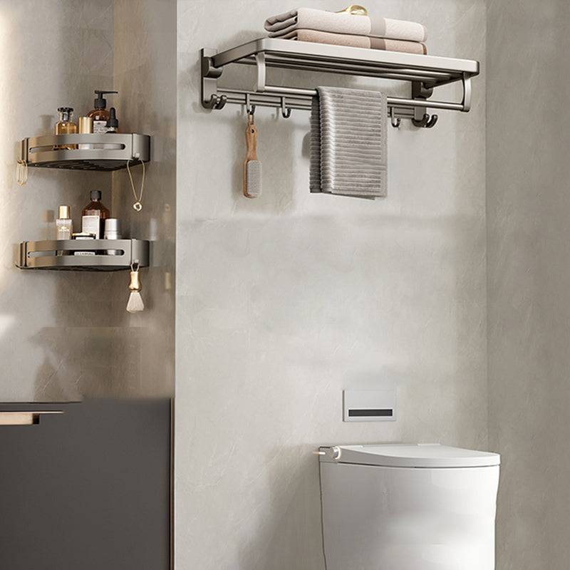 Modern Stainless Steel Bathroom Shelf Bathroom Accessories Set Towel Holder Bathroom Set
