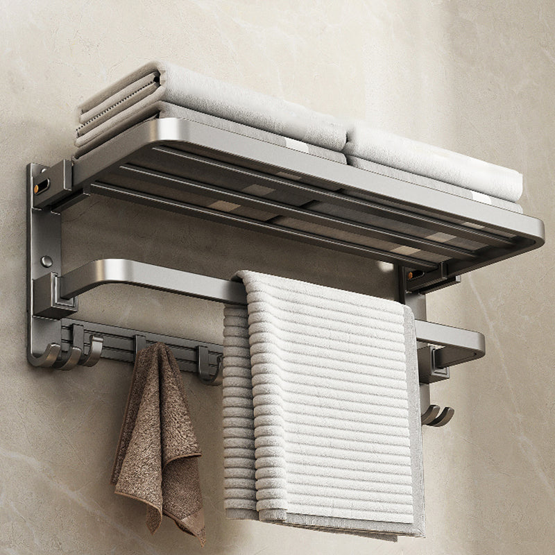 Modern Stainless Steel Bathroom Shelf Bathroom Accessories Set Towel Holder Bathroom Set