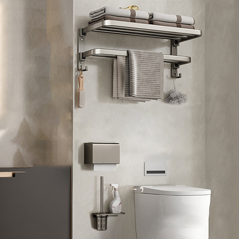 Modern Stainless Steel Bathroom Shelf Bathroom Accessories Set Towel Holder Bathroom Set