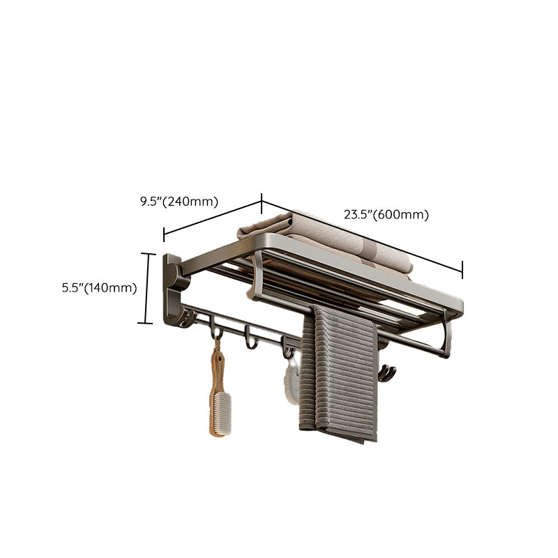Modern Stainless Steel Bathroom Shelf Bathroom Accessories Set Towel Holder Bathroom Set