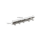 Modern Stainless Steel Bathroom Shelf Bathroom Accessories Set Towel Holder Bathroom Set
