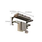 Modern Stainless Steel Bathroom Shelf Bathroom Accessories Set Towel Holder Bathroom Set