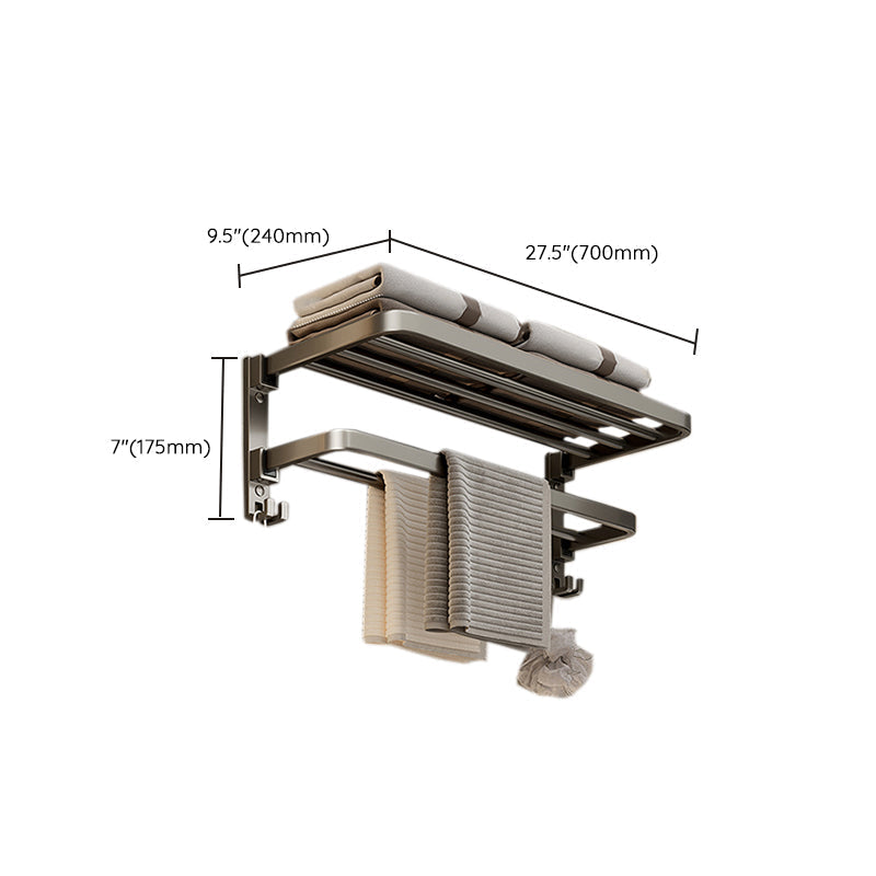 Modern Stainless Steel Bathroom Shelf Bathroom Accessories Set Towel Holder Bathroom Set