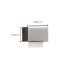 Modern Bathroom Accessories Set Gray Towel Bar Bathroom Shelf Bathroom Hardware