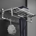 Modern Bathroom Set Stainless Steel Bathroom Shelf Paper Holder Bathroom Accessory Set