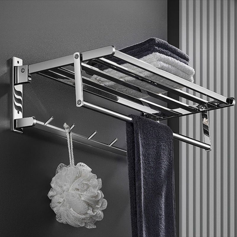 Modern Bathroom Set Stainless Steel Bathroom Shelf Paper Holder Bathroom Accessory Set