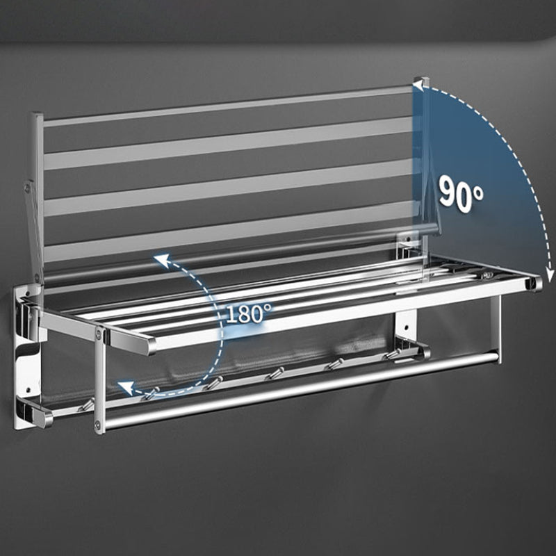 Modern Bathroom Set Stainless Steel Bathroom Shelf Paper Holder Bathroom Accessory Set