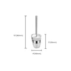 Modern Bathroom Set Stainless Steel Bathroom Shelf Paper Holder Bathroom Accessory Set