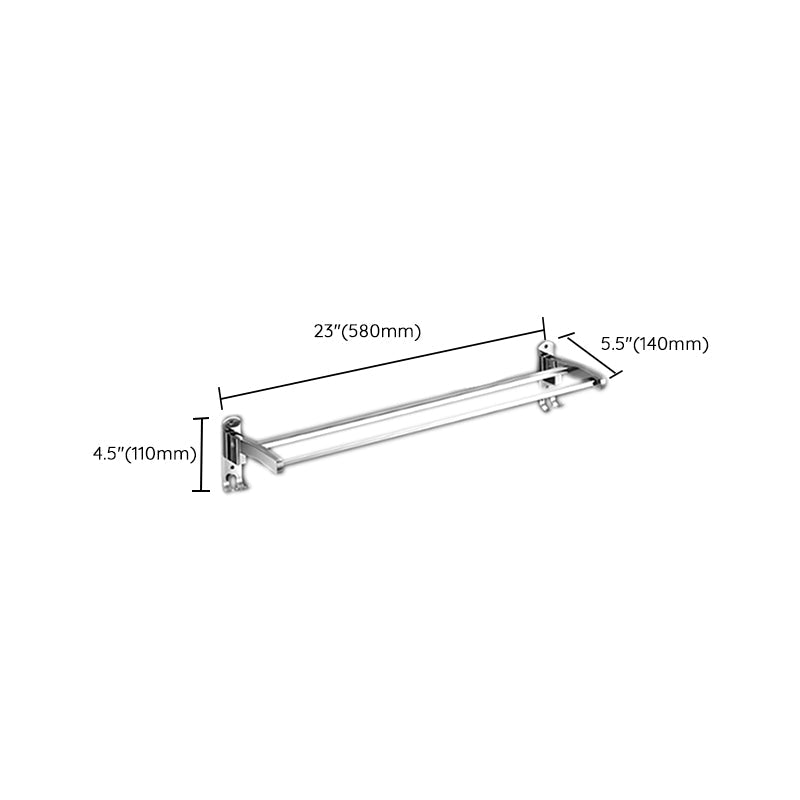 Modern Bathroom Set Stainless Steel Bathroom Shelf Paper Holder Bathroom Accessory Set