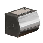 Modern Polished Chrome Bathroom Accessory Set Made of Stainless Steel