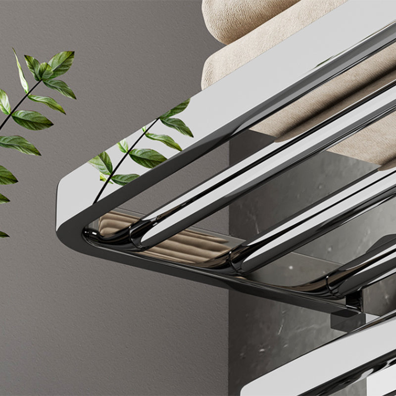 Modern Polished Chrome Bathroom Accessory Set made of Stainless Steel