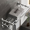 Modern Polished Chrome Bathroom Accessory Set made of Stainless Steel