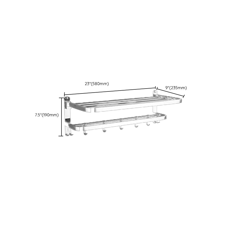 Modern Stainless Steel Bathroom Accessories Towel Bar Bathroom Set