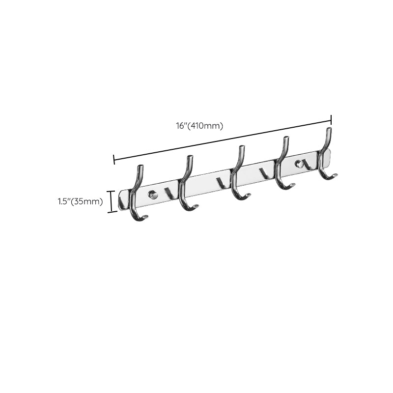 Modern Bathroom Set Stainless Steel Bathroom Shelf Bathroom Accessory Set