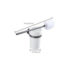 Traditional Gray Brass Bathroom Hardware Set Towel Bar Bathroom Hardware Set