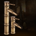 Lever Handle Vanity Faucet Country Low Arc Faucet Single Hole Basin Faucet