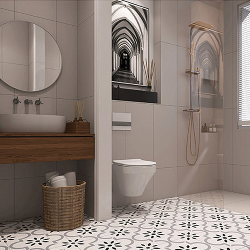 Modern Style Rectangular PVC Flooring Stone Look Peel and Stick Vinyl Floor