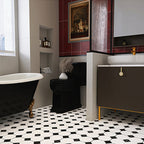 Modern Style Rectangular PVC Flooring Stone Look Peel and Stick Vinyl Floor