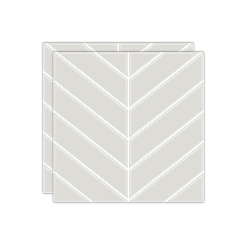 Peel and stick tiles Waterproof plastic rectangular peel and stick tile for the kitchen 2-pack