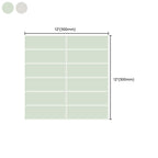 Peel and stick tiles Waterproof plastic rectangular peel and stick tile for the kitchen 2-pack