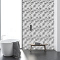 Tile Stripping & Gluing Square Mosaic PVC Stain Resistant Stripping and Gluing Plates for Shower 5 Pack