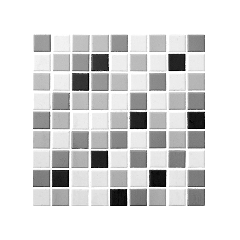 Tile Stripping & Gluing Square Mosaic PVC Stain Resistant Stripping and Gluing Plates for Shower 5 Pack